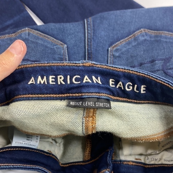 American Eagle Next Level Stretch Super Hi-Rise Jegging 0 Long - Picture 9 of 12
